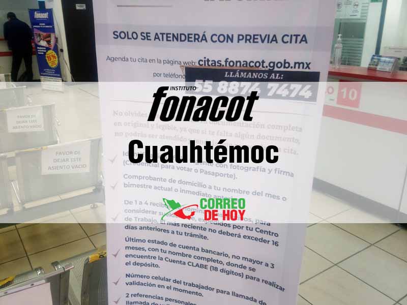 Oficinas Fonacot en Cuauhtémoc CDMX - Telfono y Horario de Atencin